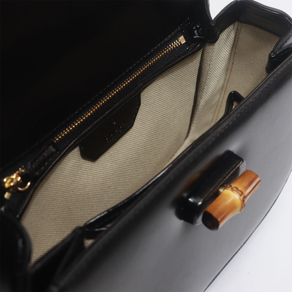 Gucci Bamboo 1947 medium top handle bag(TAX-FREE GRADE)
