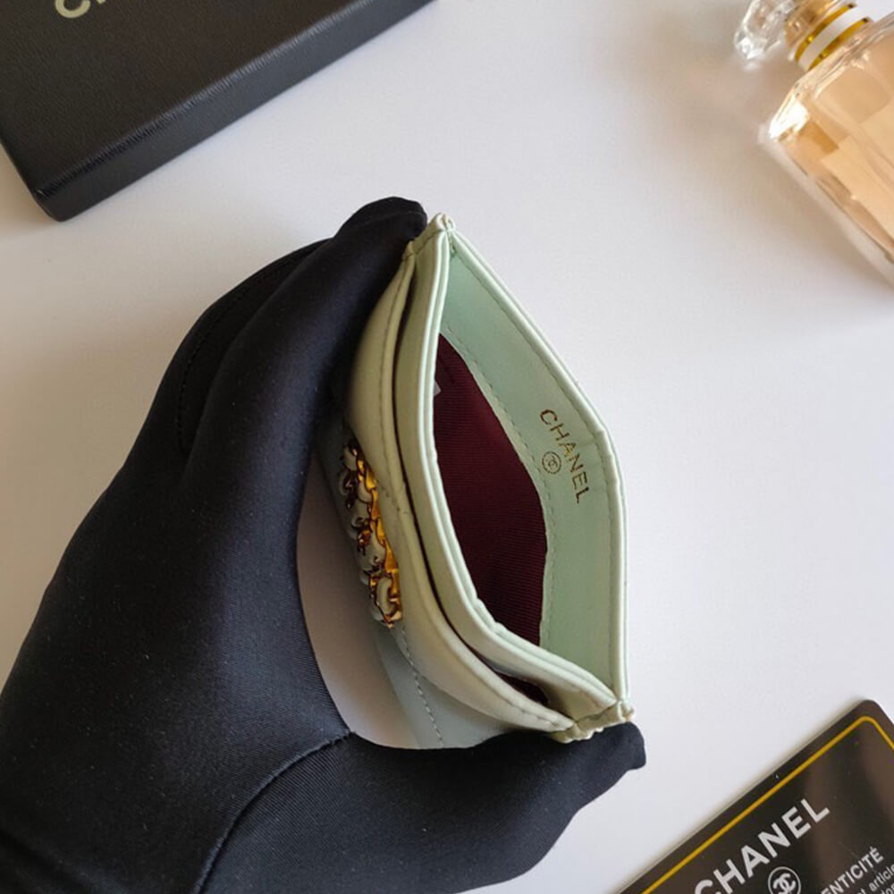 Chanel 19 CARD HOLDER