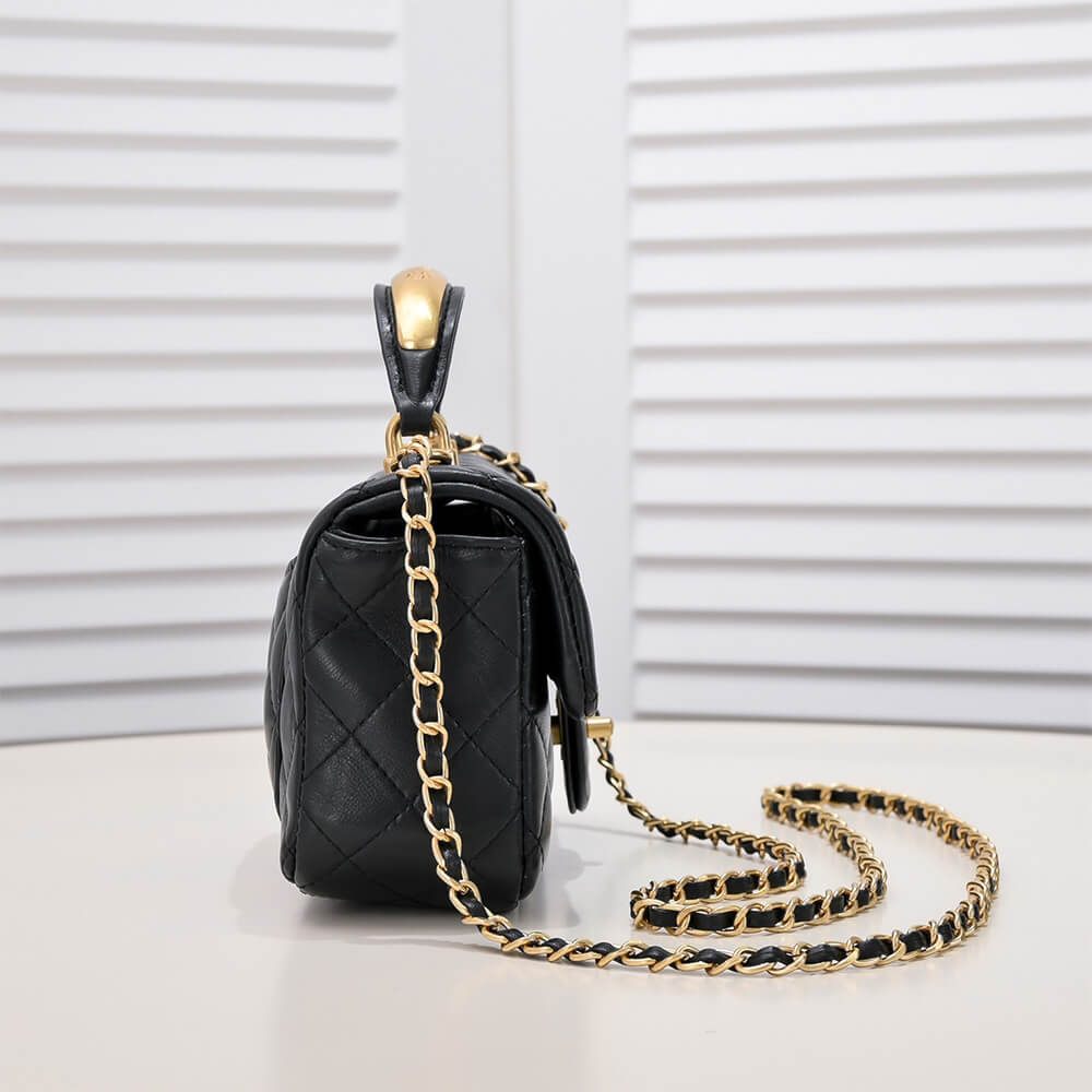 Chanel Mini Flap with Top Handle