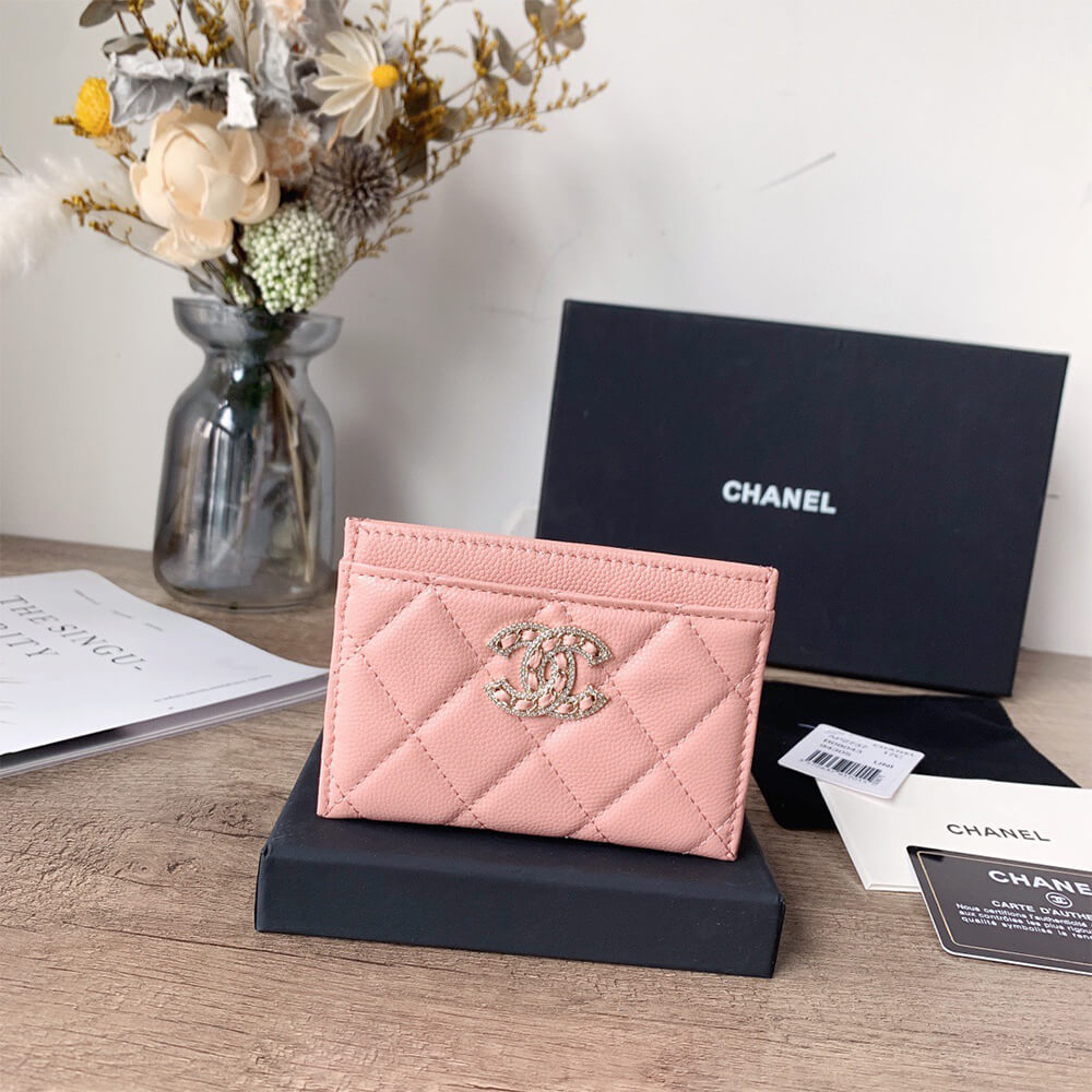 Chanel 19 CARD HOLDER