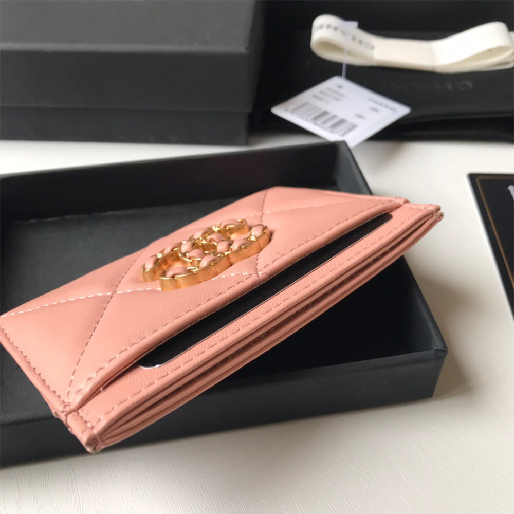 Chanel 19 CARD HOLDER