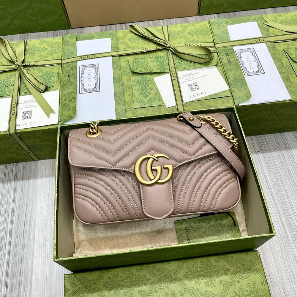 GG Marmont small matelasse shoulder bag