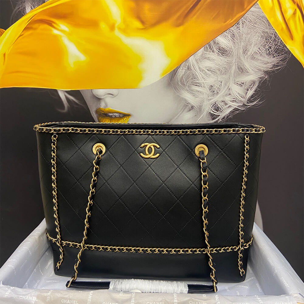 Ch*el shopping bag