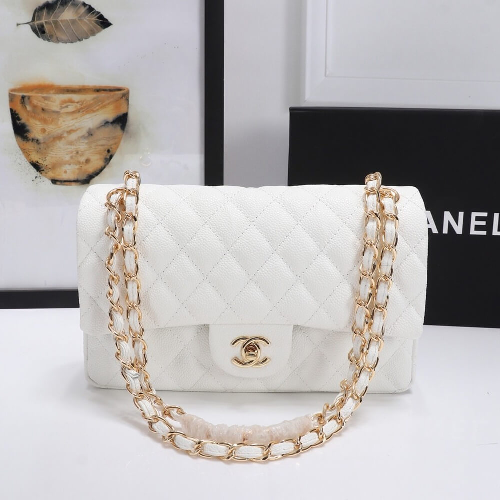 SMALL FLAP BAG WITH TOP HANDLE