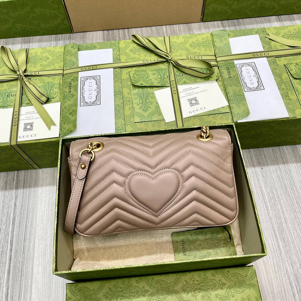 GG Marmont small matelasse shoulder bag