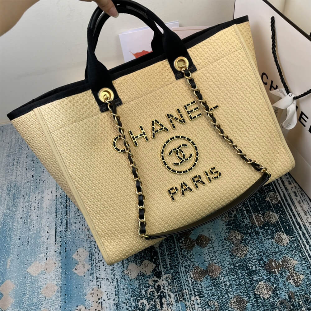 Ch*el deauville large tote