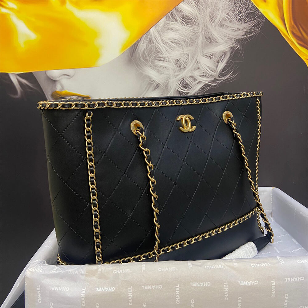 Ch*el shopping bag