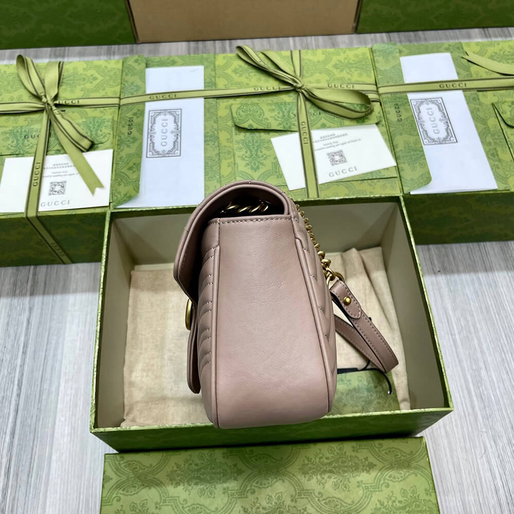 GG Marmont small matelasse shoulder bag