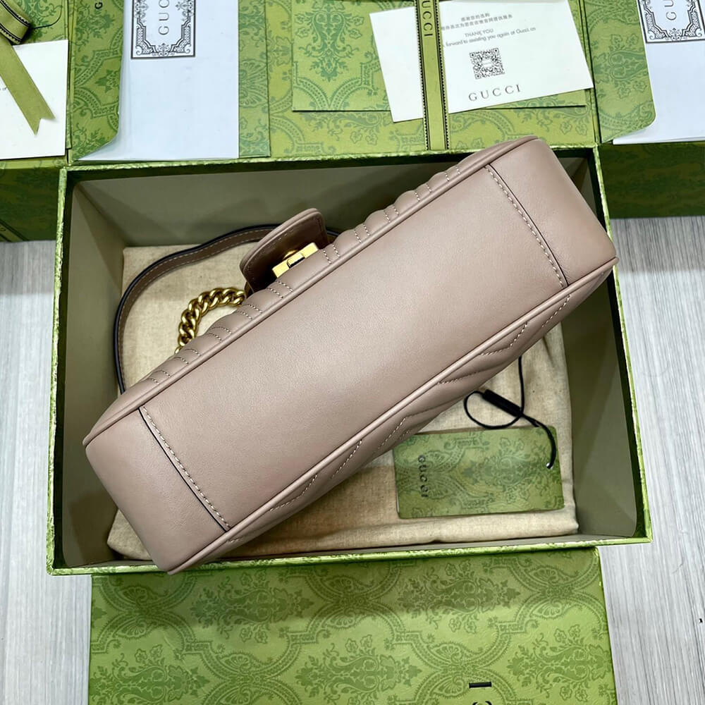 GG Marmont small matelasse shoulder bag