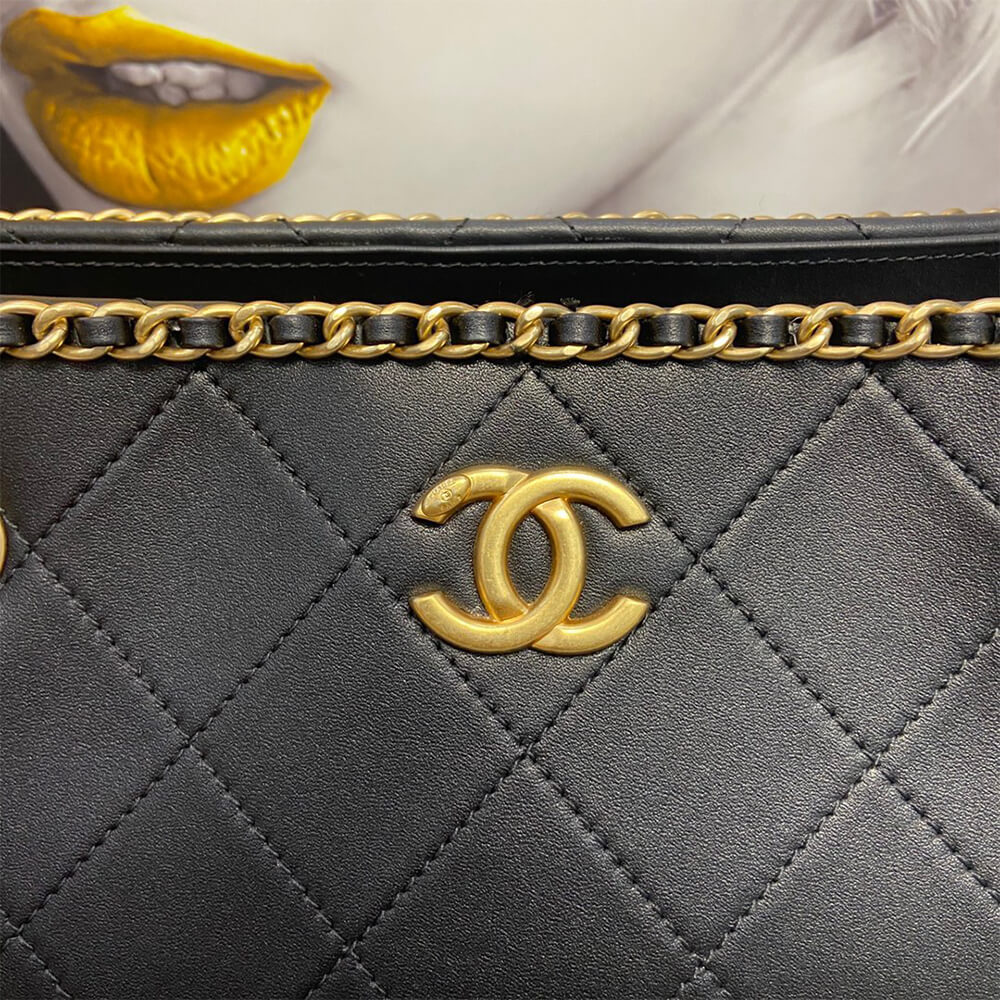 Ch*el shopping bag