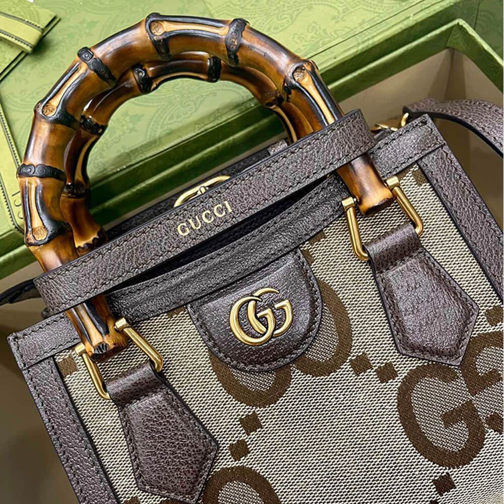 G*u*i diana jumbo gg mini tote bag