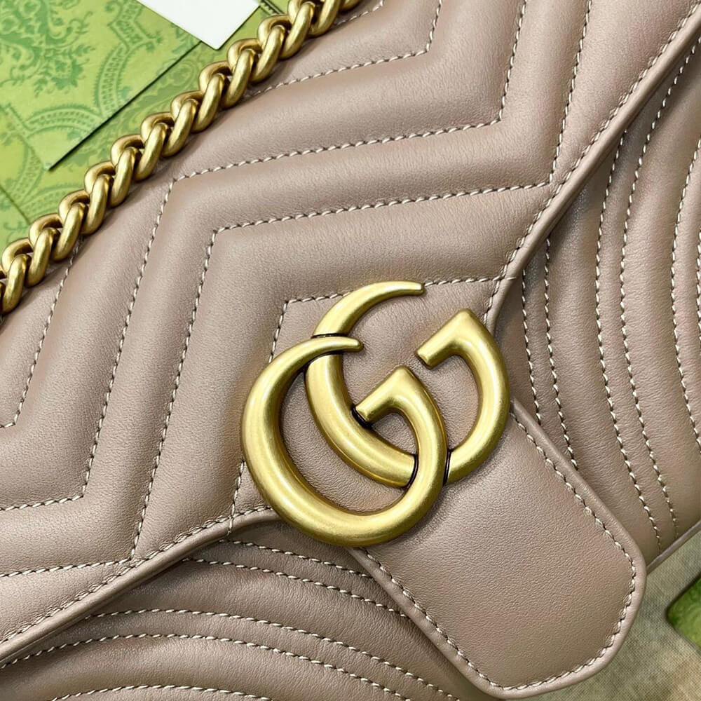 GG Marmont small matelasse shoulder bag