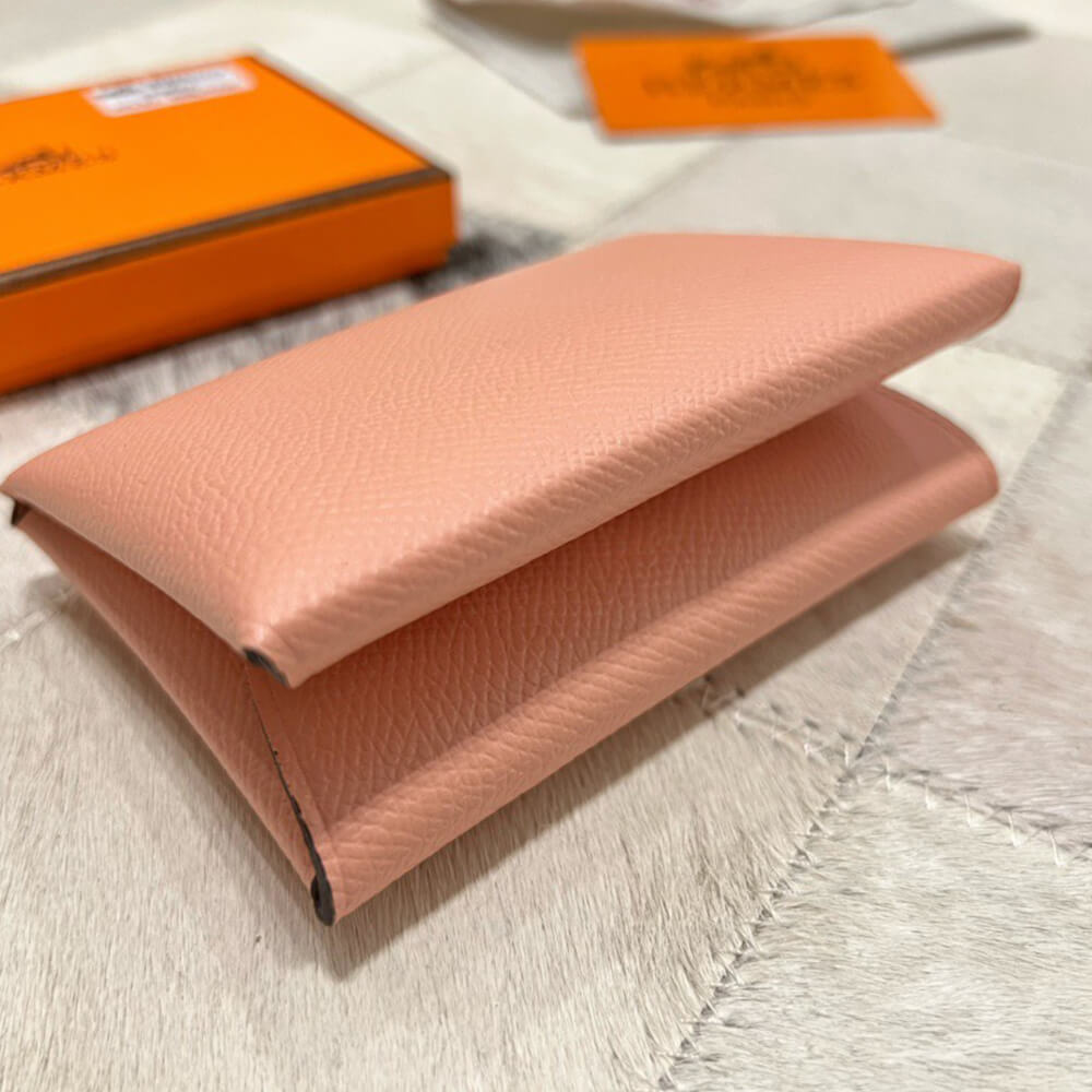 Hermes Calvi Duo Compact card holder