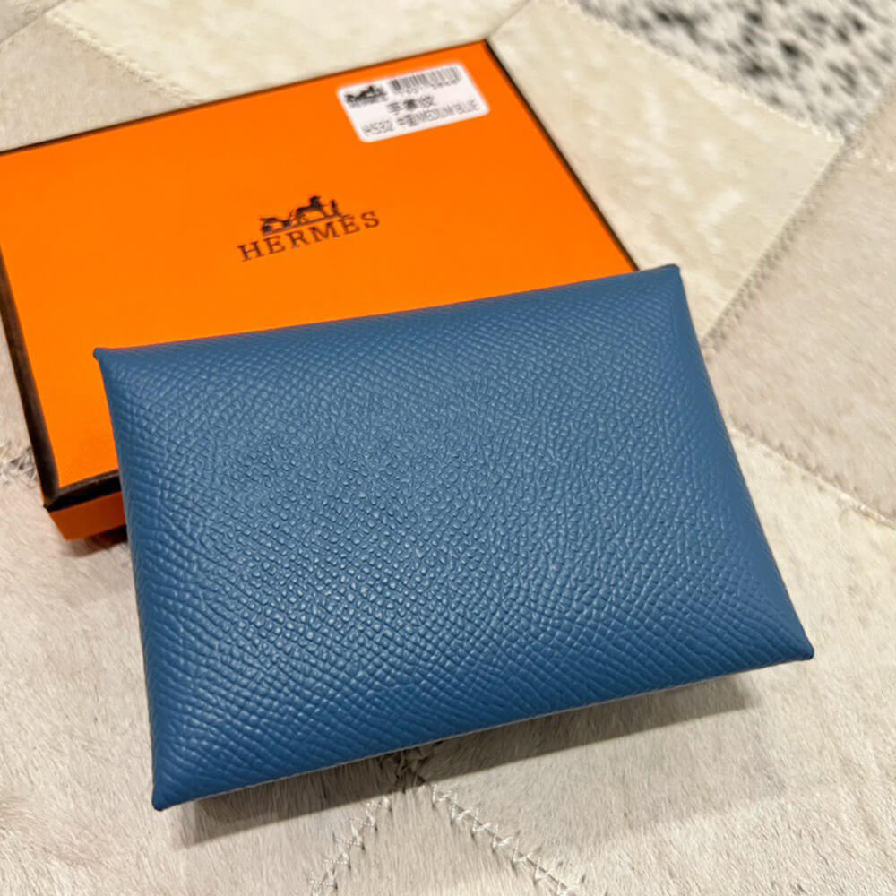 Hermes Calvi Duo Compact card holder