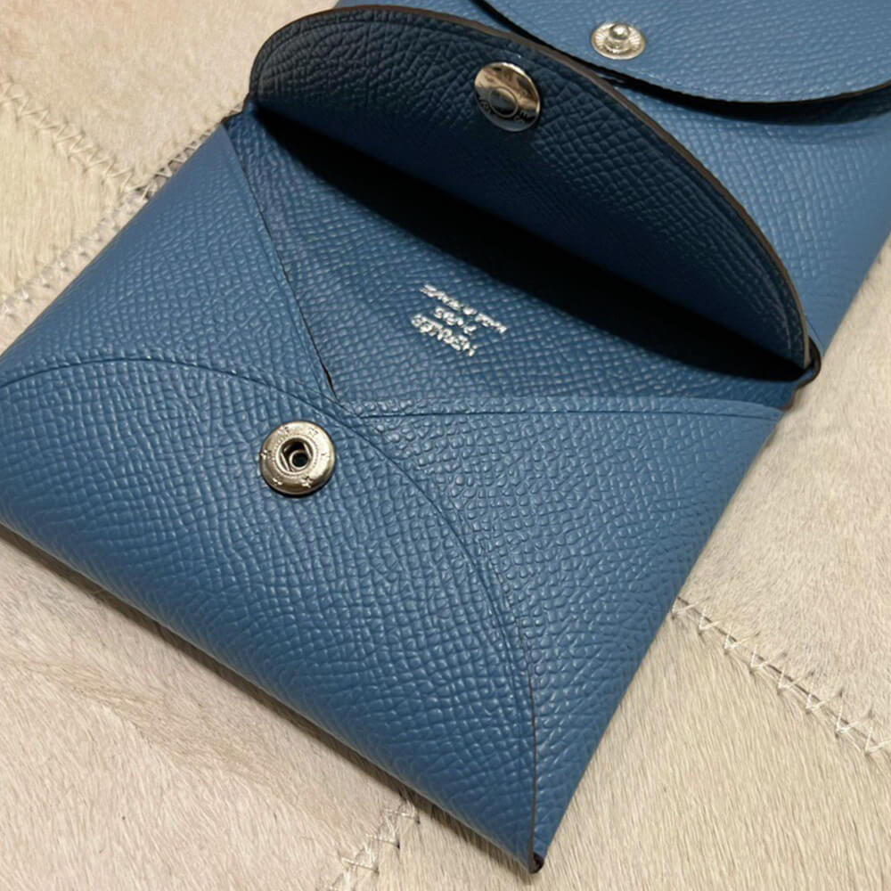 Hermes Calvi Duo Compact card holder