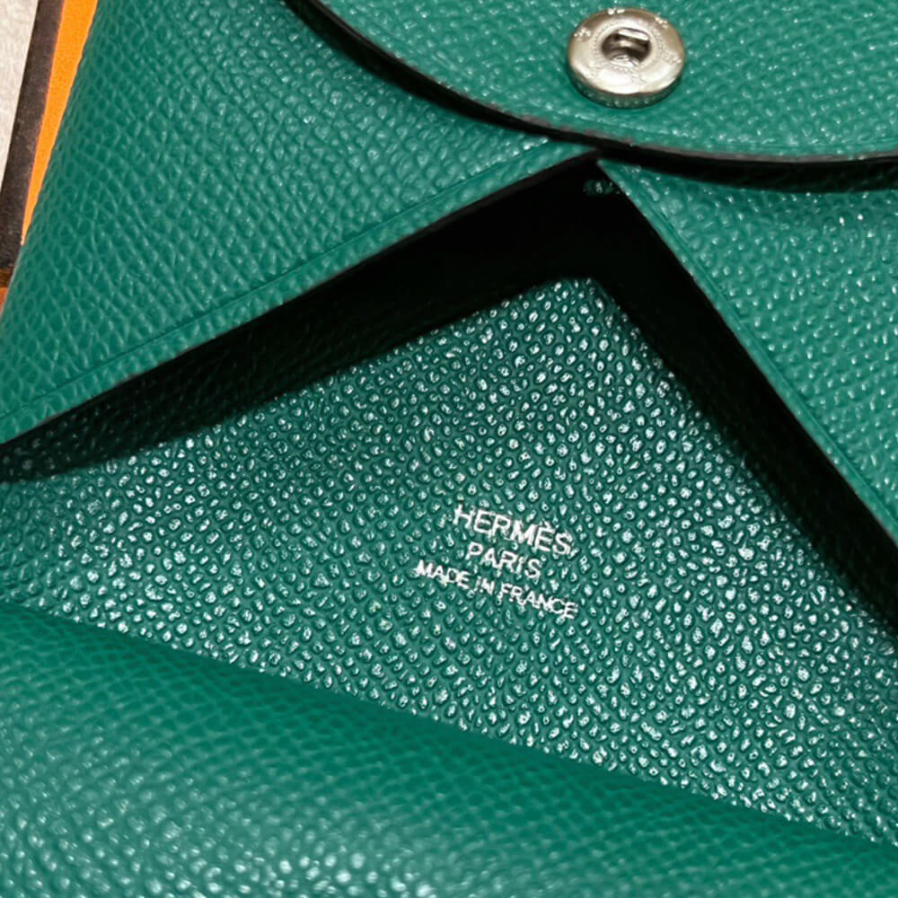 Hermes Calvi Duo Compact card holder