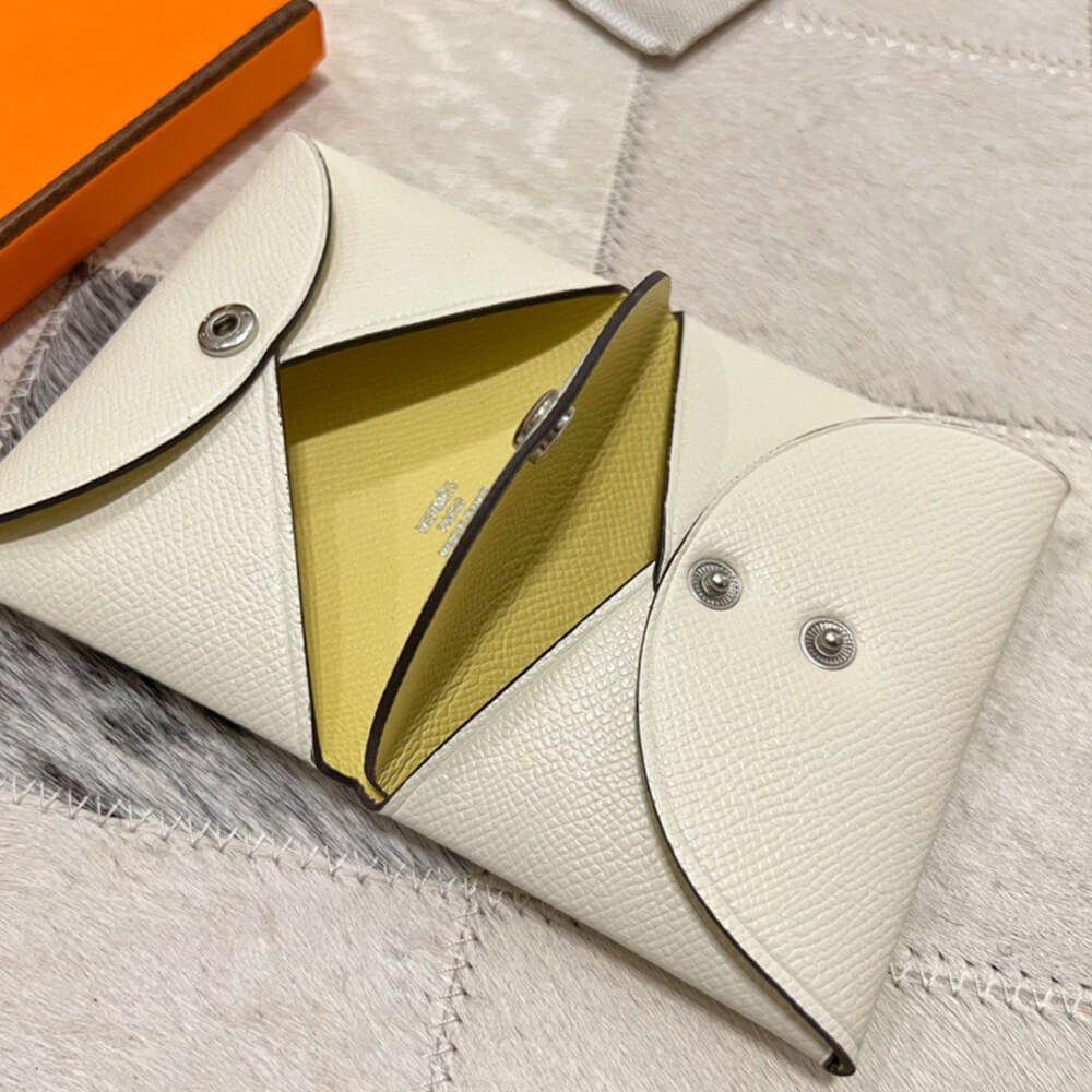 Hermes Calvi Duo Compact card holder