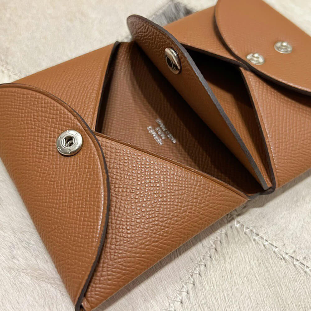 Hermes Calvi Duo Compact card holder