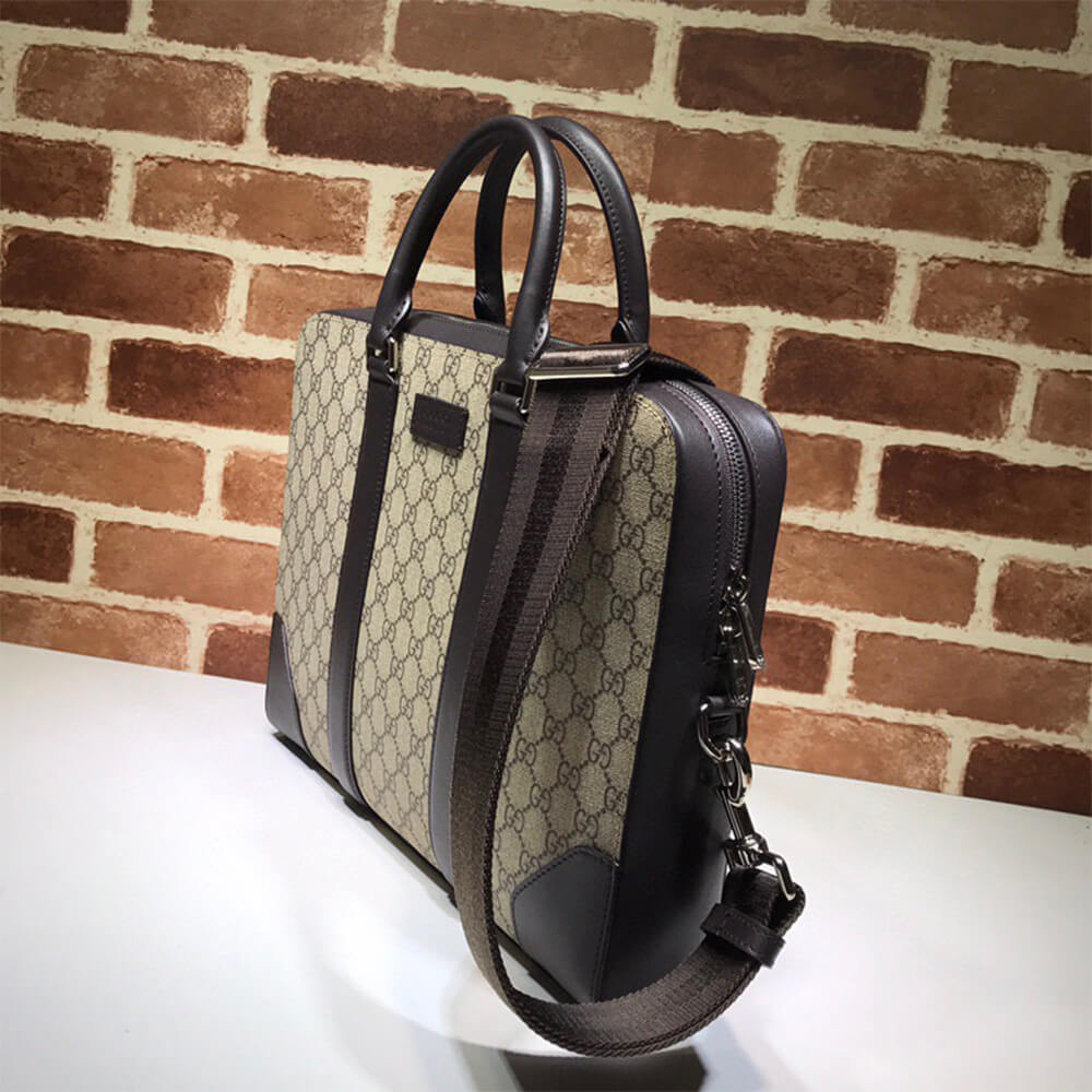 Gucci GG Beige Briefcase