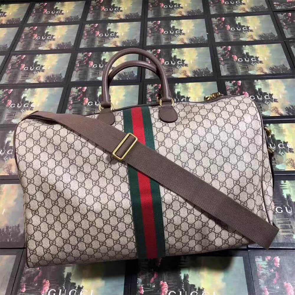 GUCCI SAVOY LARGE DUFFLE BAG