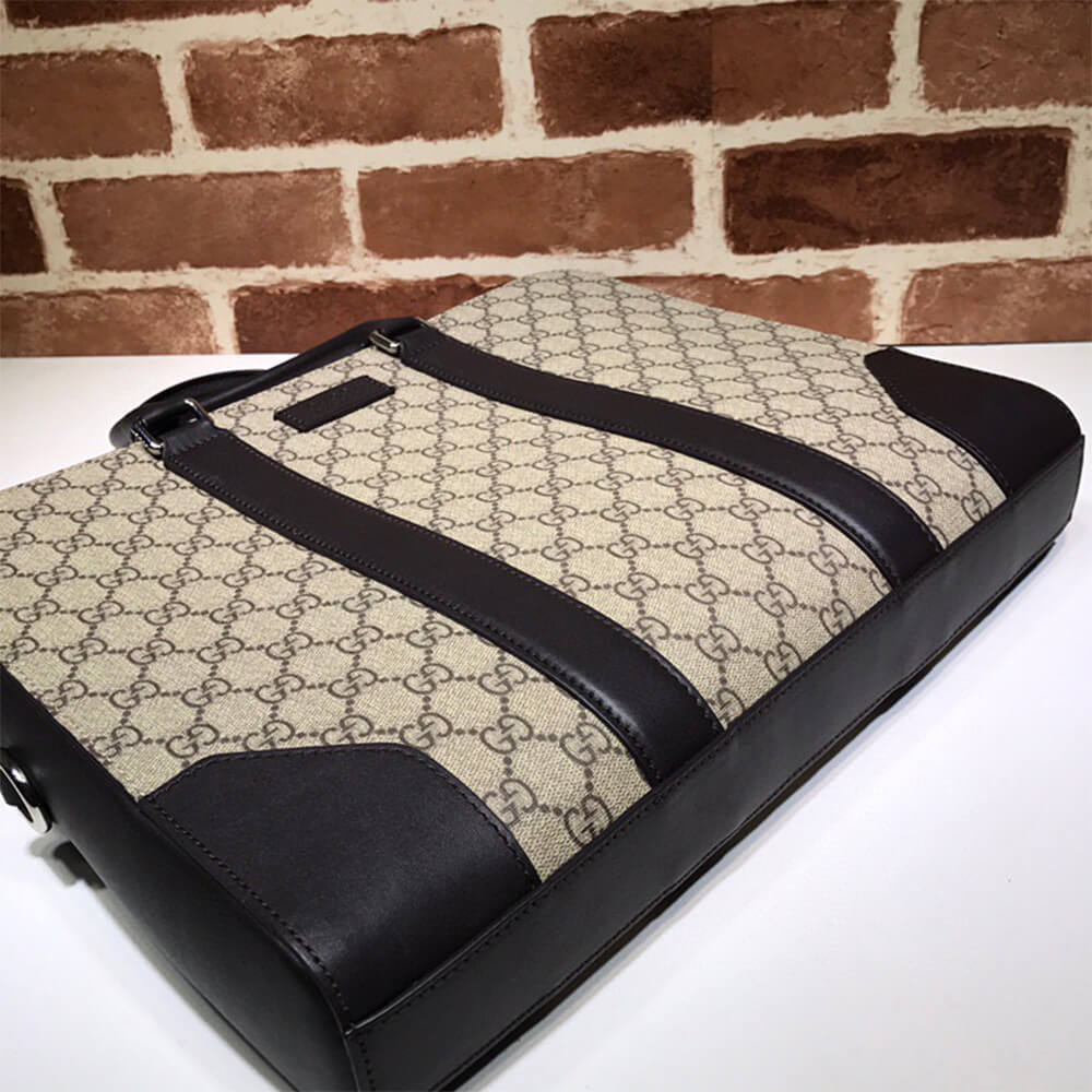 Gucci GG Beige Briefcase