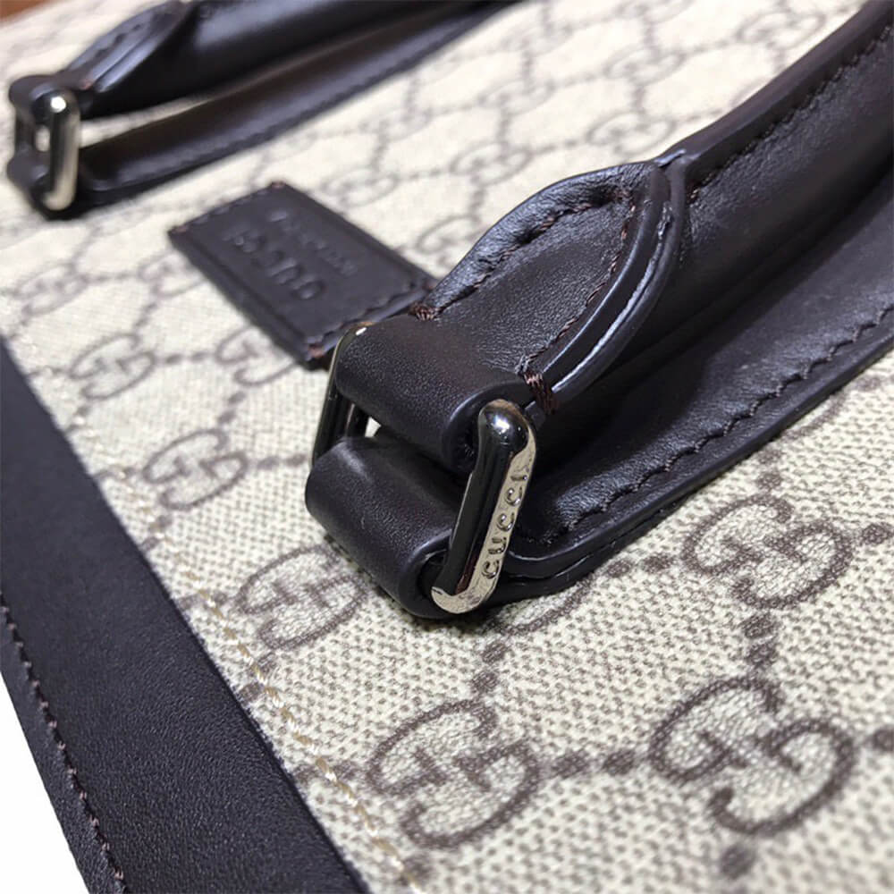 Gucci GG Beige Briefcase