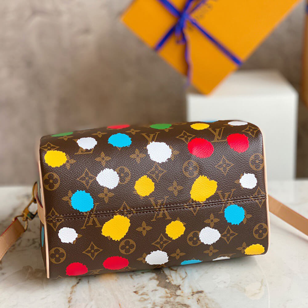 LV x YK Speedy Bandouliere 25
