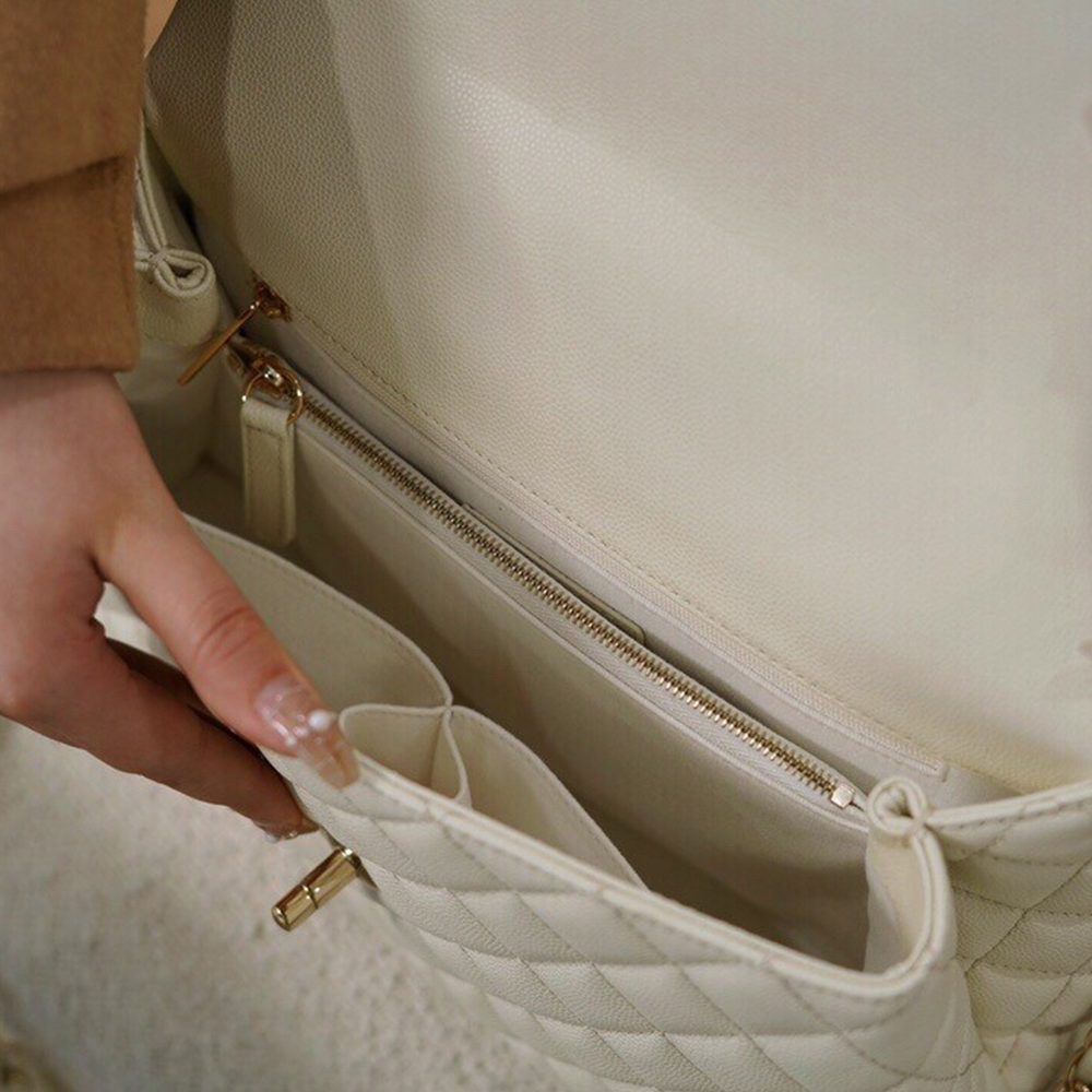 COCO HANDLE LEATHER HANDBAG