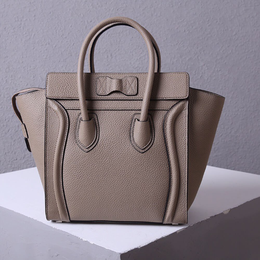 CELINE MICRO LUGGAGE HANDBAG IN CALFSKIN