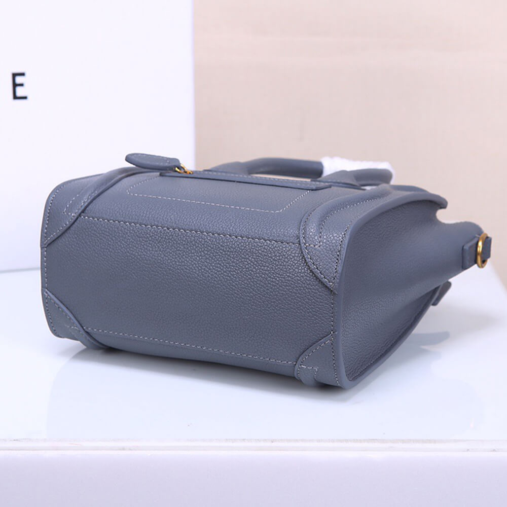 CELINE NANO LUGGAGE BAG IN CALFSKIN