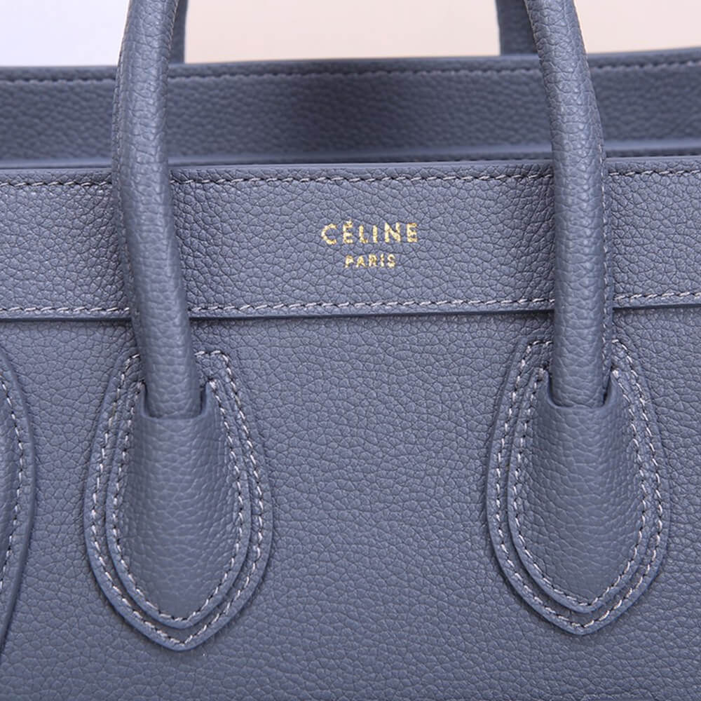 CELINE NANO LUGGAGE BAG IN CALFSKIN