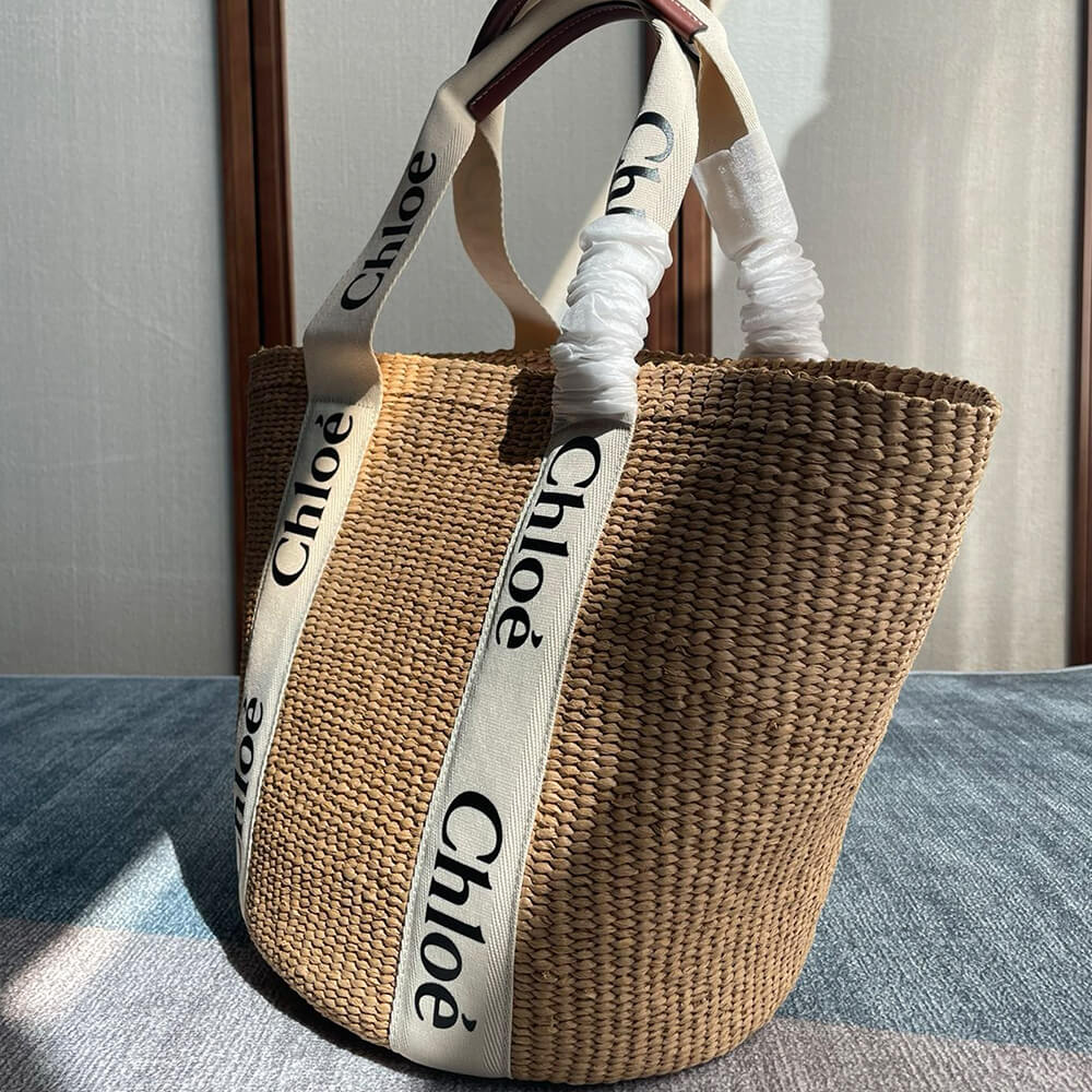 CHLOE LARGE WOODY BASKET