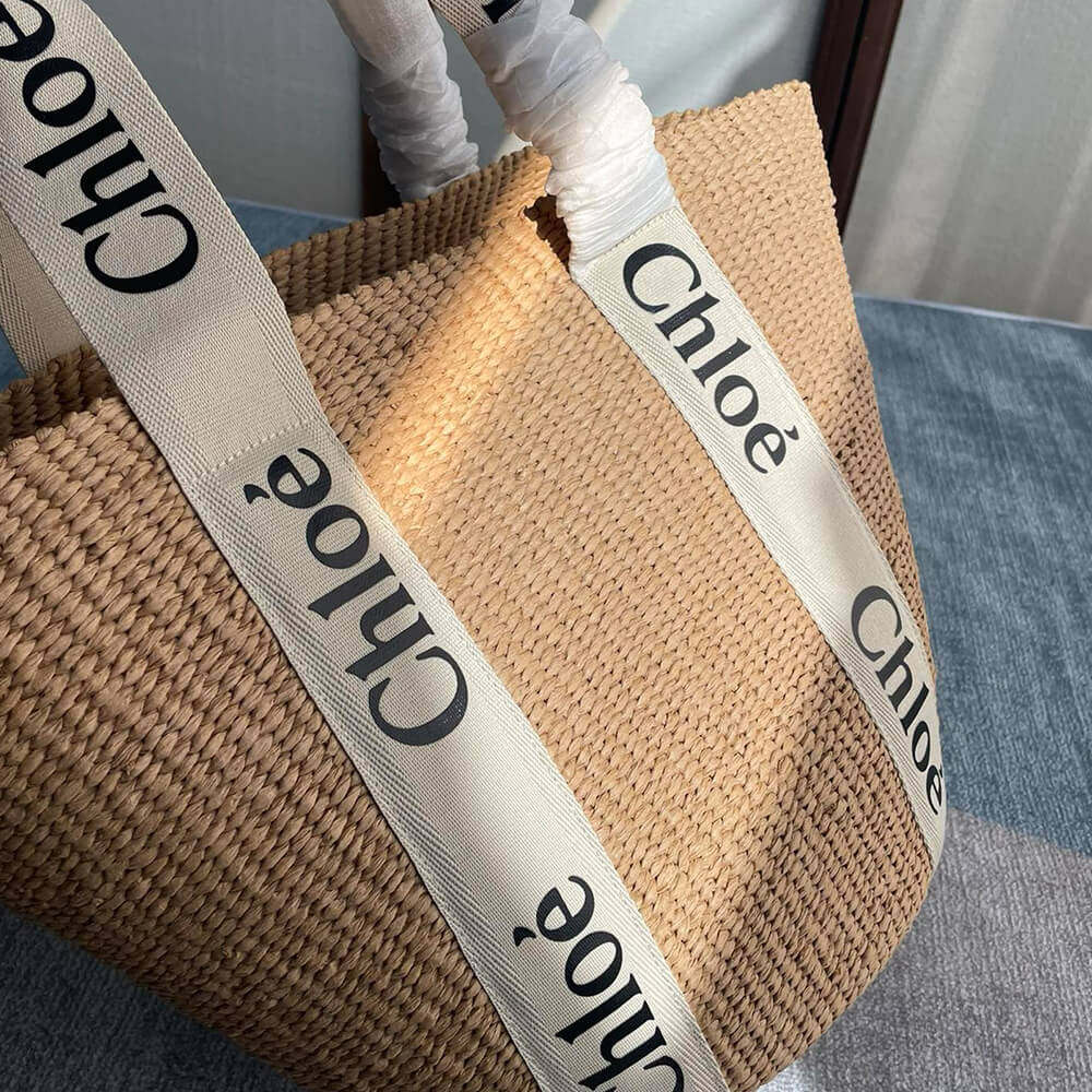 CHLOE LARGE WOODY BASKET