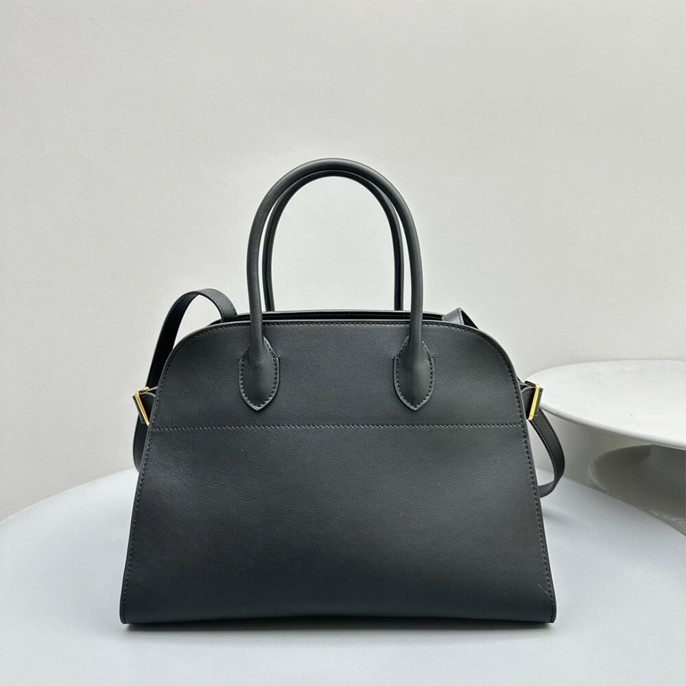 THE ROW Margaux 12 leather top-handle bag
