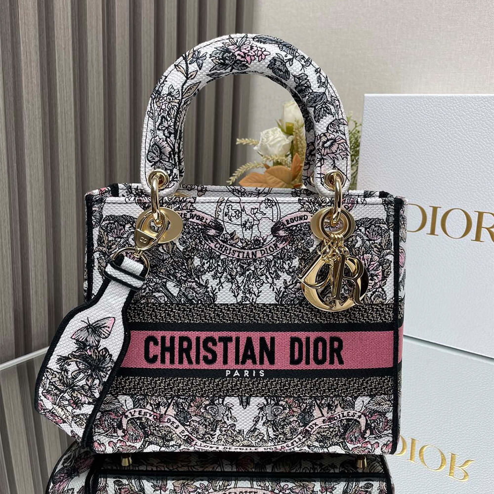D*or medium lady d-lite bag
