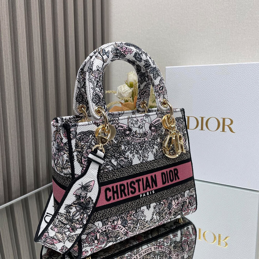 D*or medium lady d-lite bag