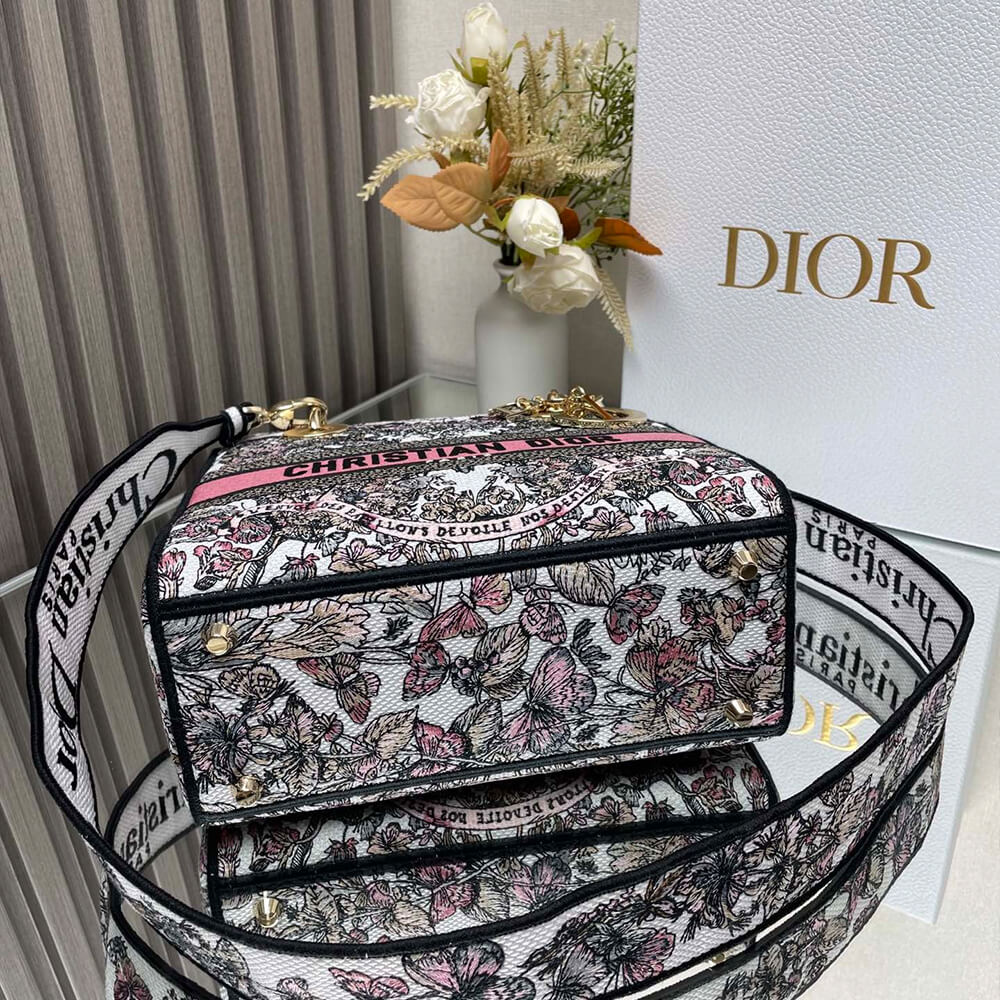 D*or medium lady d-lite bag