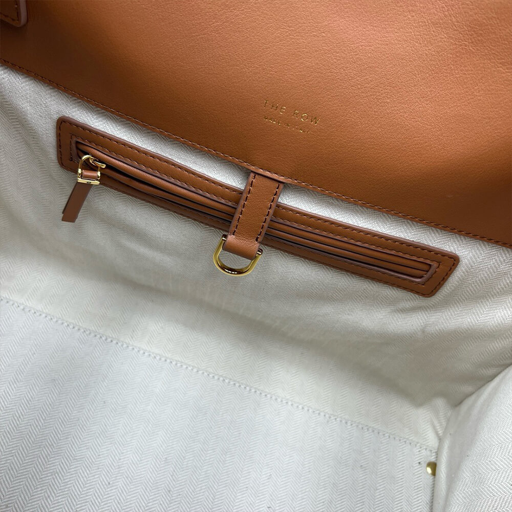 THE ROW Soft Margaux 15 leather bag(High-end Grade)