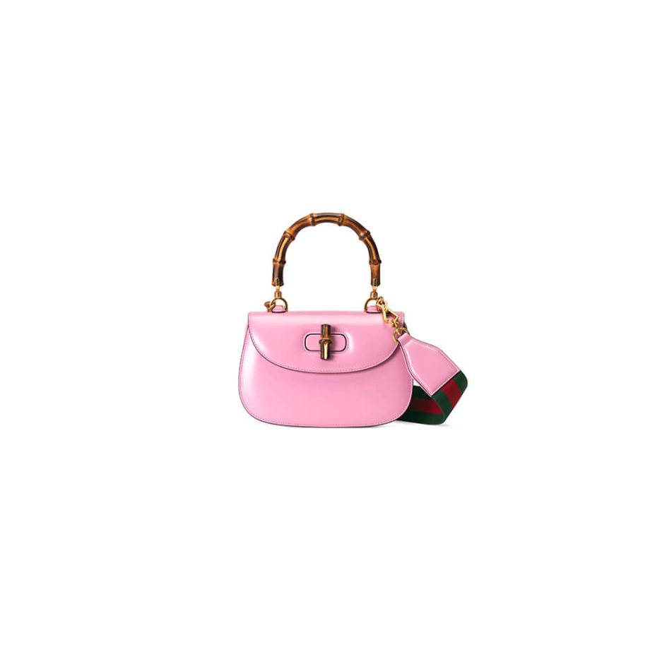 G*u*i bamboo 1947 jumbo gg small top handle bag