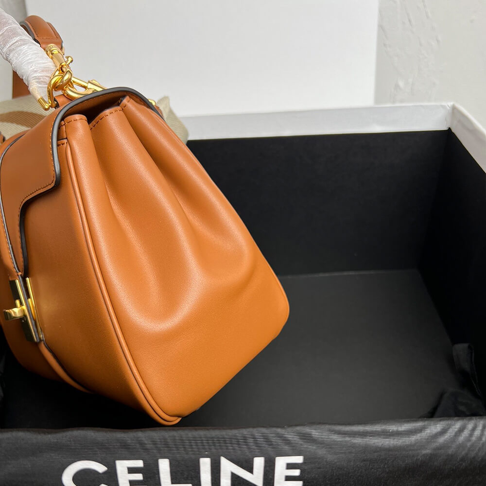 Ce**e small 16 bag in satinated calfskin(high-end grade)