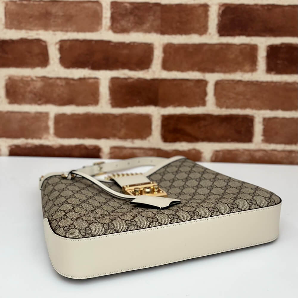 G*u*i padlock gg medium shoulder bag