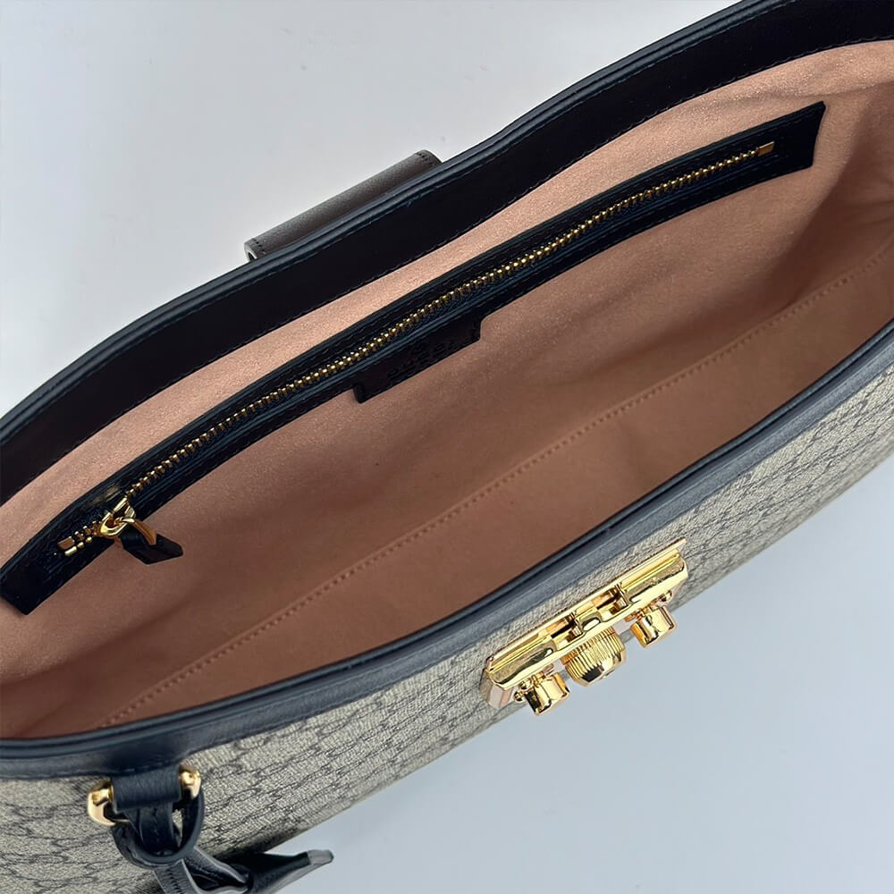 G*u*i padlock gg medium shoulder bag