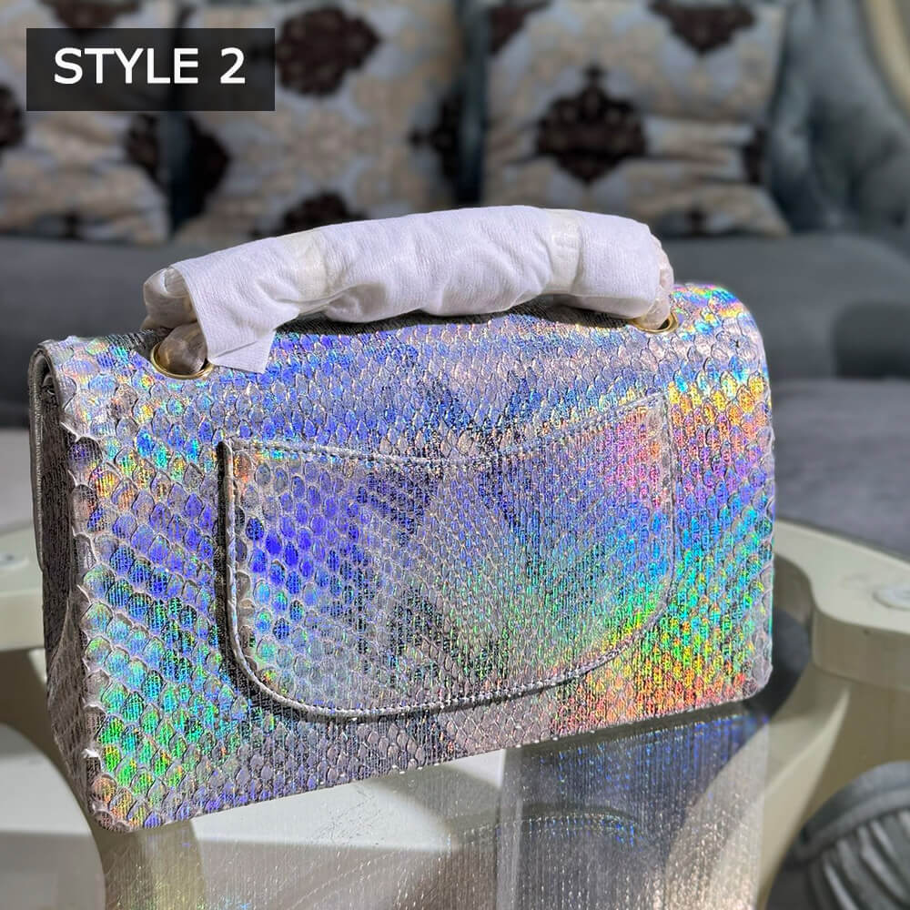 CHANEL Classic Flap Medium in Python(High-end Grade)