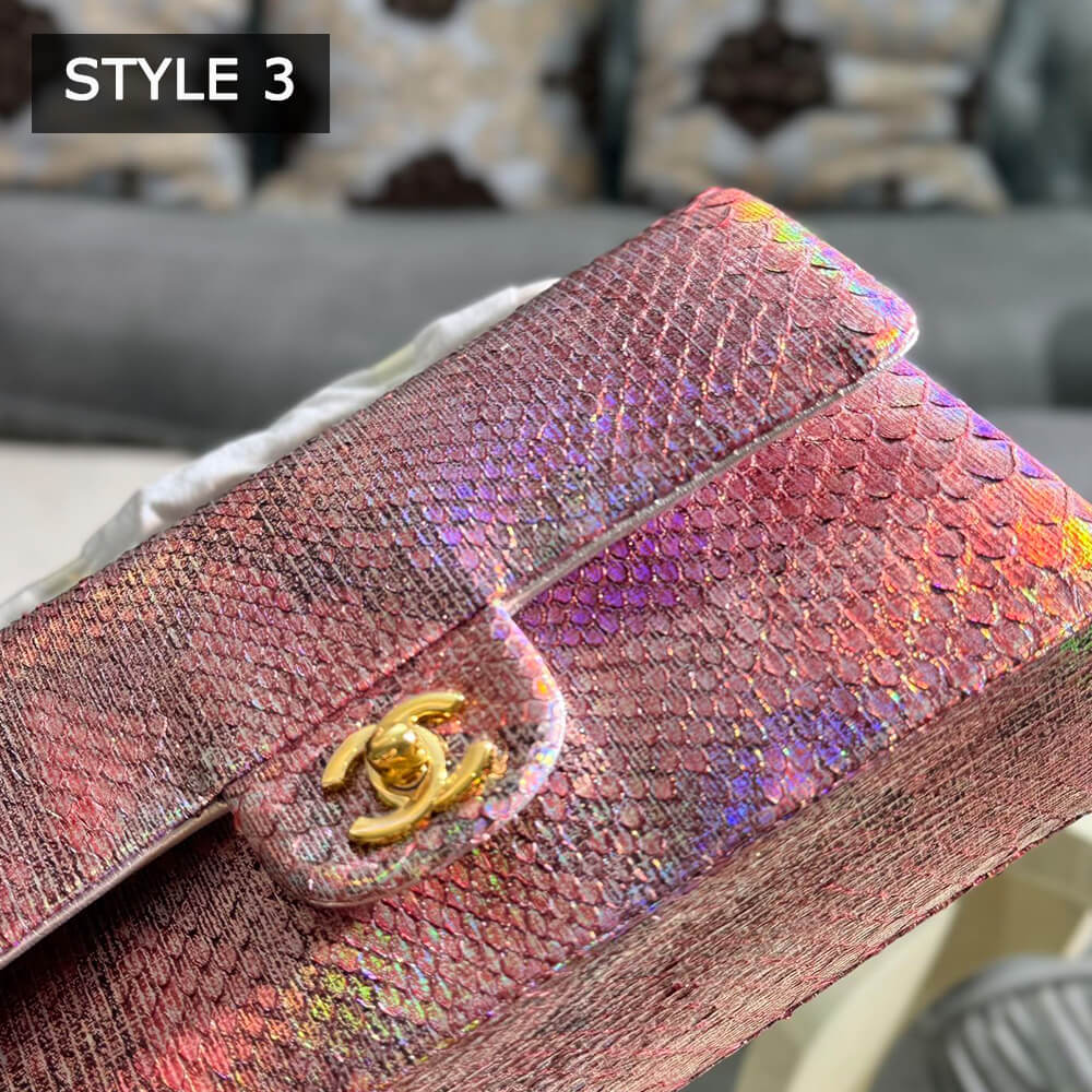 CHANEL Classic Flap Medium in Python(High-end Grade)