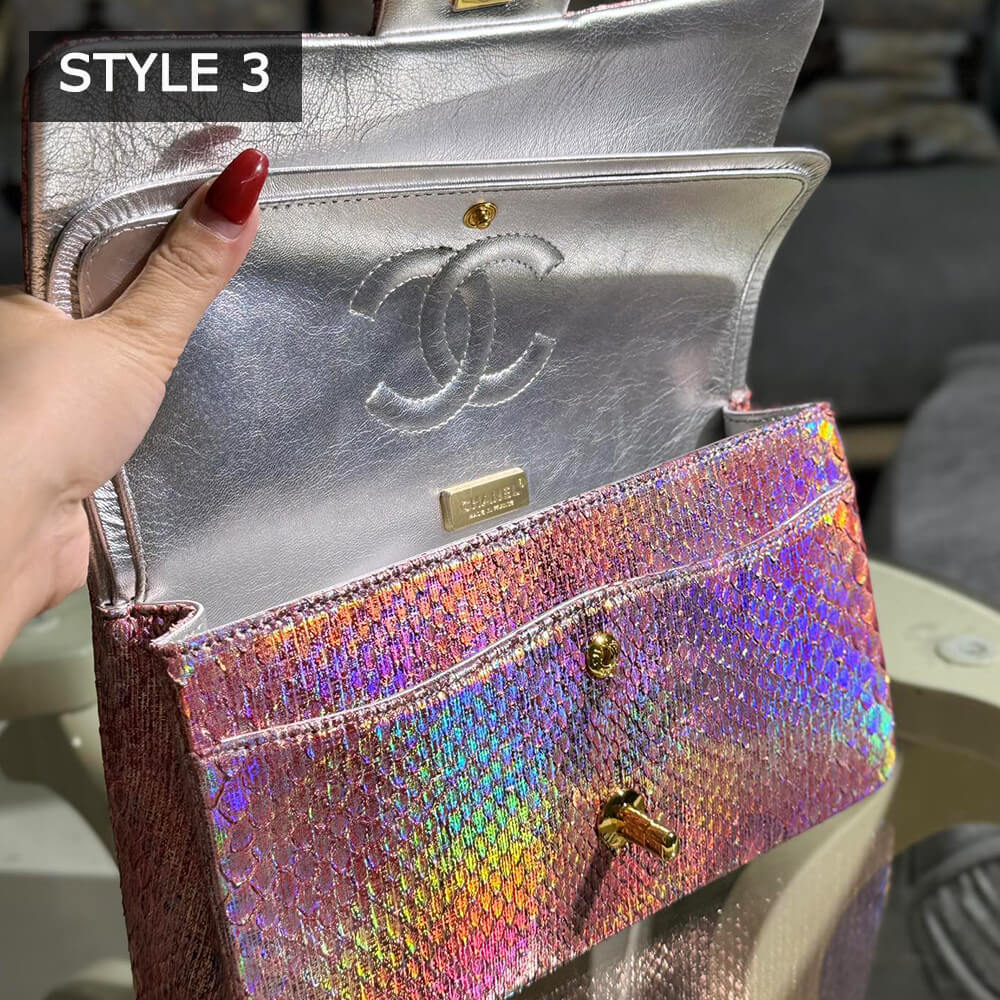 CHANEL Classic Flap Medium in Python(High-end Grade)