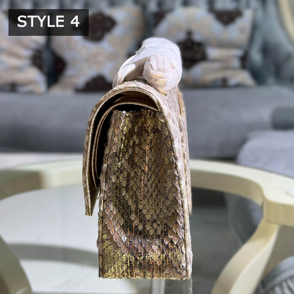 CHANEL Classic Flap Medium in Python(High-end Grade)