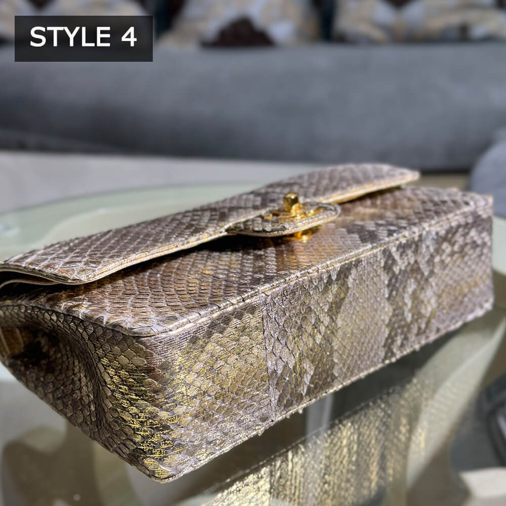 CHANEL Classic Flap Medium in Python(High-end Grade)