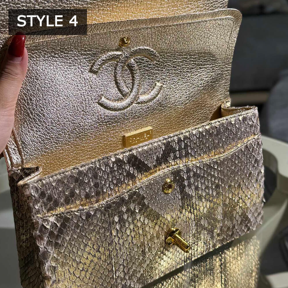 CHANEL Classic Flap Medium in Python(High-end Grade)