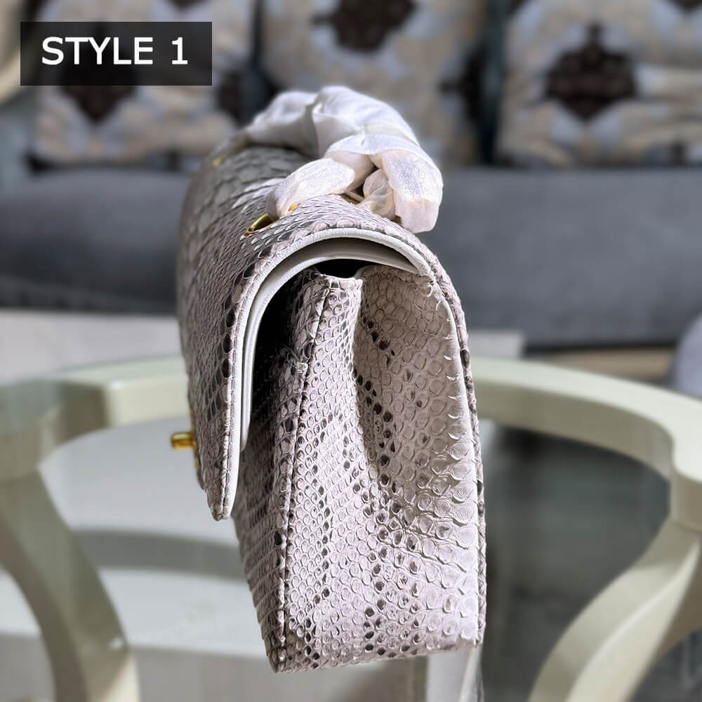 CHANEL Classic Flap Medium in Python(High-end Grade)