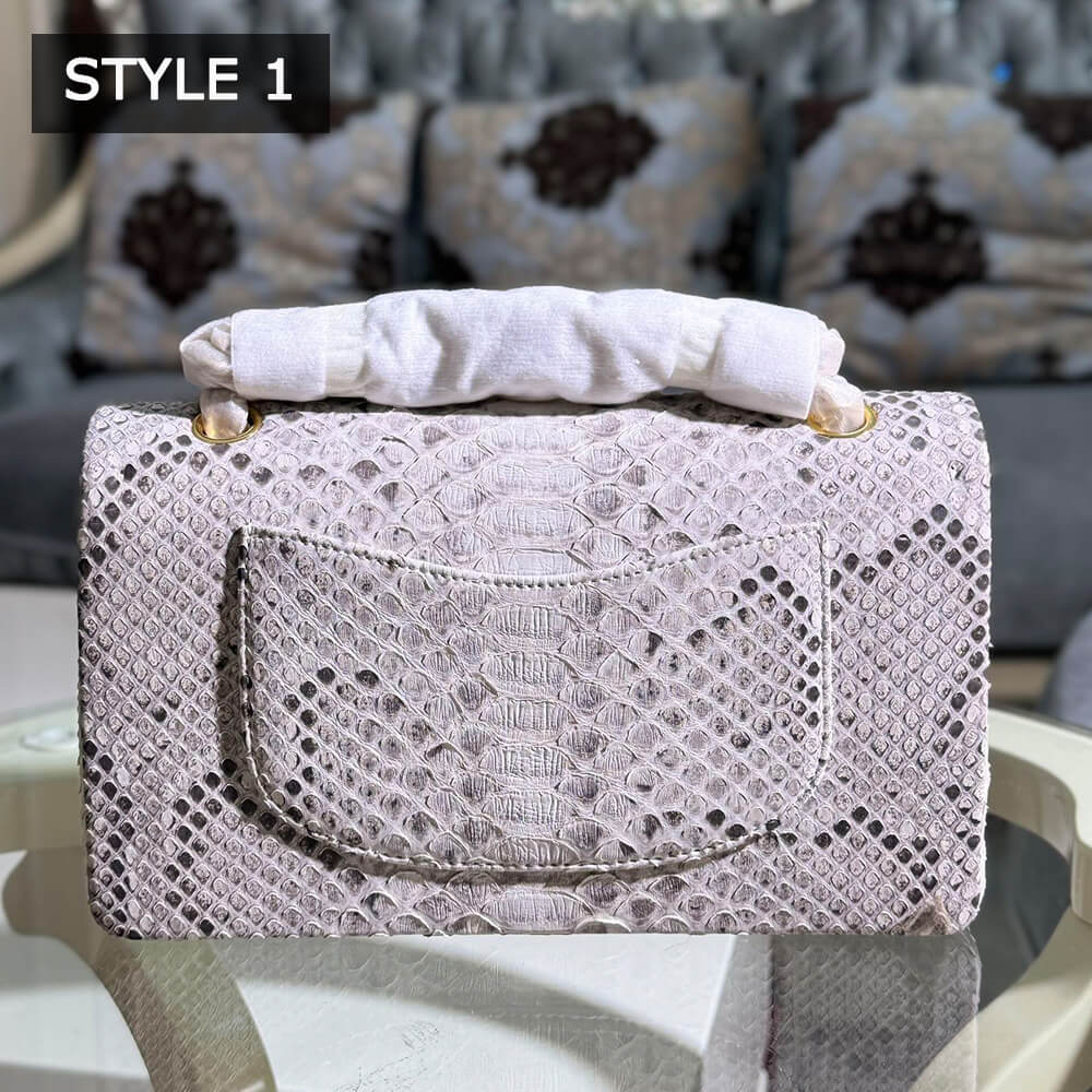 CHANEL Classic Flap Medium in Python(High-end Grade)